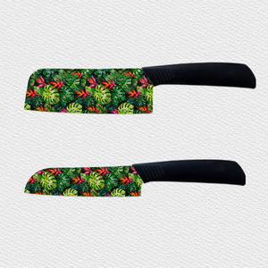 Juego de Cuchillos de Chef de Cerámica Japonesa, 5 Piezas, Juego de Regalo, Presentación Premium, Mangos de Plástico, Entrega Rápida, Envío Gratuito - Product Image 1