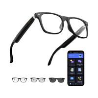 Lunettes Intelligentes de Traduction IA Homme Femme, Lunettes de Soleil Sans Fil avec 164 Langues, Verres Photochromiques, Lecture Musicale et Mains Libres