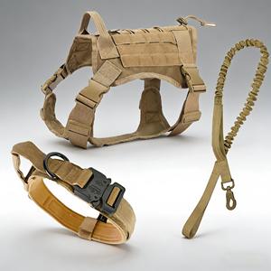 Arnés de Nailon Resistente para Perro, con <span class=keywords><strong>Collar</strong></span> y Correa, Material Transpirable, Fácil de Controlar y Seguro para Actividades al Aire Libre - Product Image 1
