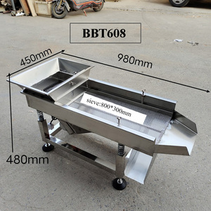Industrial High Efficiency 304 Stainless Steel Three-Layer Double Layers Open <strong>Linear</strong> Vibrating <strong>Screen</strong> <strong>Machine</strong> - Product Image 6
