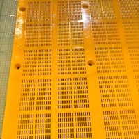 Maßgefertigtes Polyurethan-Vibrationssiebgewebe für Sandgewinnungsverarbeitung Verschleißfeste PU-Siebplatten OEM Geringe Mindestbestellmenge