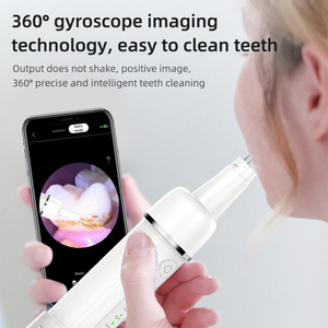 Nettoyeur de dents électrique, appareil de blanchiment des dents avec caméra HD et fonction de rinçage <span class=keywords><strong>pour</strong></span> éliminer <span class=keywords><strong>le</strong></span> <span class=keywords><strong>tartre</strong></span>, la plaque <span class=keywords><strong>dentaire</strong></span> et la mauvaise haleine - Product Image 3