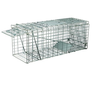 Trappola di filo di metallo verde eco-compatibile con gabbia di coniglio per gatti uccidere un colpo di topo trappola animale galvanizzata per <span class=keywords><strong>il</strong></span> controllo dei parassiti - Product Image 1