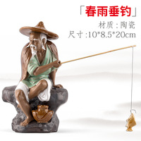 Shiqu Shangshui pierre bonsaï figure ornements paysage jardinage charnu petit pot décoration