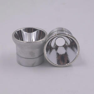 26,5 mm (diamètre) Réflecteur <span class=keywords><strong>de</strong></span> lampe torche LED en aluminium SMO, lisse ou à effet peau d'orange, X 22 mm (hauteur) - Product Image 3