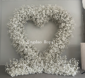 Arche de mariage artificielle, support floral en forme de cœur, accessoires de scène et de décoration - Product Image 5