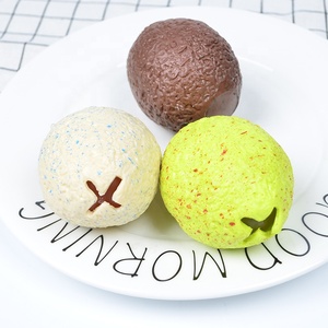 Juguetes Antiestrés de Huevo de Dinosaurio 2024 en Colores Surtidos, Pelota Antiestrés de TPR con Forma de Animal, Juguete Sensorial, Pelota Antiestrés de Huevo de Dinosaurio para Bebés - Product Image 3