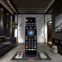 OEM Factory MX3 Smart Multimedia Android kotak TV Remote kontrol Keyboard nirkabel Mini Mouse Belajar Kode Universal