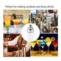 Shaker à cocktail personnalisé de haute qualité en acier inoxydable coffret d'outils de bar de 23 pièces kit de barman avec support en bambou
