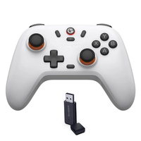 Control de Juego Inalámbrico T4 Nova Lite con Receptor 2.4G y Joystick de Efecto Hall para Switch, PC y Android