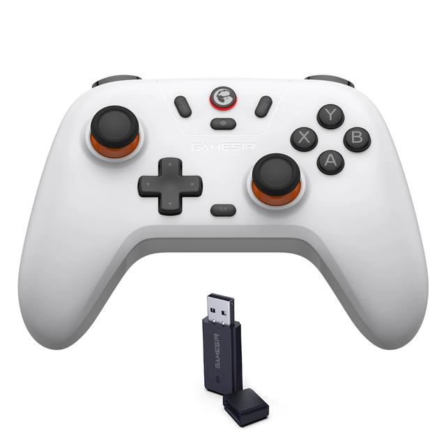 GameSir T4 Nova Lite Wireless Game Controller with 2.4G Receiver Hall Effect Joysticks Bluetooth USB-C for PC Switch Android IOS