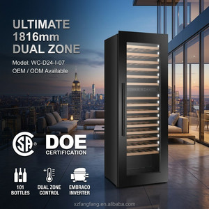 Oem 24 Wine <b>Cooler</b> Cellar Dispenser Beer Custom Fridges Beverage <b>Coolers</b> Luxury Champagne Bucket Bag Zone <b>Box</b> Bottle Wc-d24-i-0 - Product Image 4