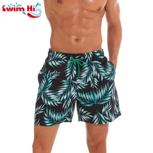 Short de bain pour hommes, imprimé personnalisé, avec sublimation, séchage rapide, pour surf de plage