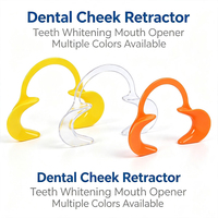 Vente en gros d'usine : Écarteur buccal et labial dentaire en forme de C, en plastique transparent, ouvre-bouche intra-oral pour orthodontie