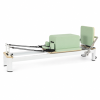 Banc d'exercice de qualité commerciale en aluminium, Reformer Pilates avec plateforme de saut