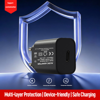 Adaptor Dinding USB Type-C Shenzhen Lvxiangyuan 10W AC 100-240V DC 5V 2A Bersertifikasi CE, Colokan EU, Pengisian Cepat, Ramah Lingkungan