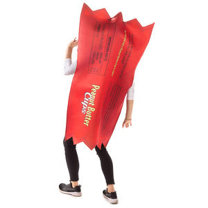 Dewasa uniseks cangkir selai kacang dan coklat Bar kostum pasangan permen lucu pakaian maskot Halloween untuk Purim - Product Image 3