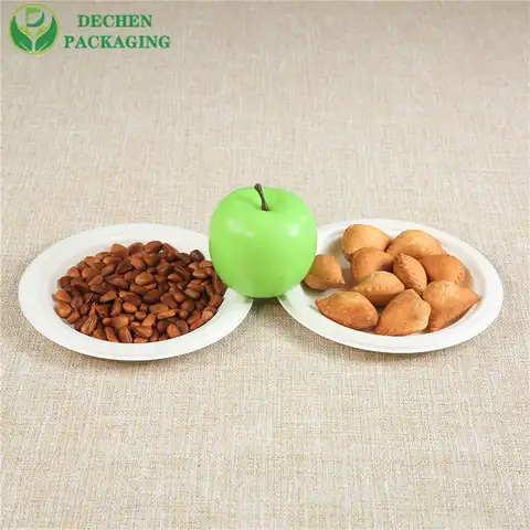 Compartment Plate Bagasse Trays