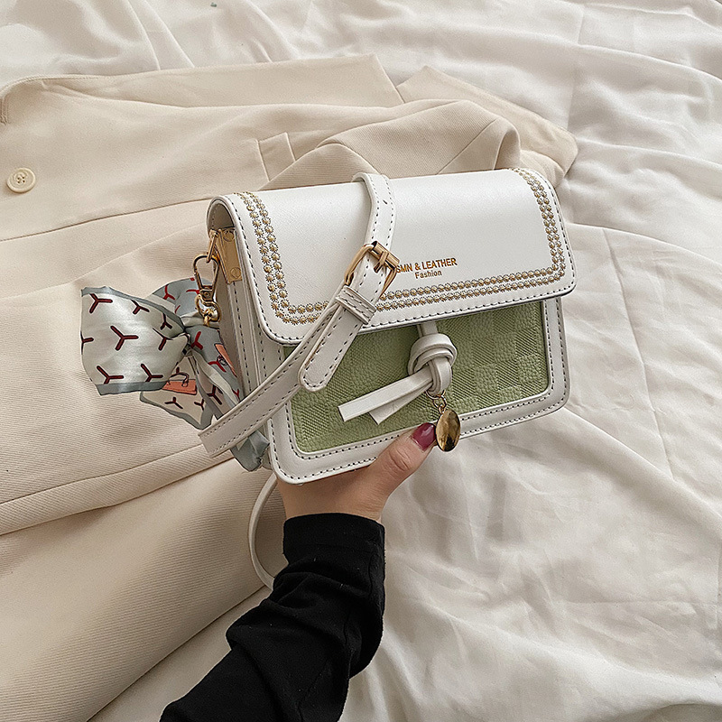 Sac Tendance 2025 Niche Design Cream Mini Square Bag