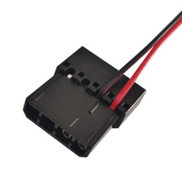 Kabel Ekstensi Kipas 4Pin yang Dapat Disolder dengan Panjang Kustom, 20-30-40cm 12V Kabel Male ke Female untuk Kipas Casing PC dan Lampu LED RGB