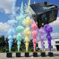 Machine à fumée à colonne arc-en-ciel RGB 3000W DMX512 pour DJ, concerts, fêtes, spectacles sur scène