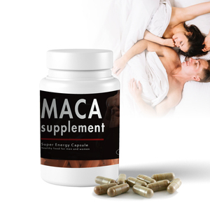 Integratore Erboristico per Uomo, Capsule di Maca Nera Vegana a Marchio Privato per Mantenere l'Energia - Product Image 1