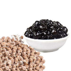Perles de tapioca certifiées Halal en gros pour Bubble Tea avec sucre roux et additifs, en sachet, vente en gros, OEM disponible - Product Image 1