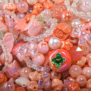 100g Mixed Color Acrylic Loose Beads for DIY <b>Craft</b> Jewelry Making Phone Chain Bag Decoration Beading Accessories Wholesale - Product Image 1