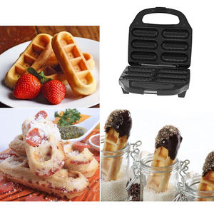 Appareil à crêpes électrique bon marché Appareil à hot-dogs Appareil à gaufres électrique <span class=keywords><strong>pour</strong></span> muffins et bâtonnets - Product Image 4