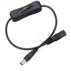 สายไฟ DC5521 พร้อมขั้วต่อตัวผู้และตัวเมียสำหรับสายต่อไฟแถบ LED - Product Image 2