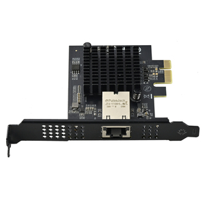 Tarjeta de Red Interna con Cable PCI Gen4 X1 de 10 Gbps, Conector AQC113 RJ45, Compatible con 10GBASET/5GBASET/2.5GBASET PCIe Gen4 - Product Image 1