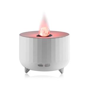 Điều khiển từ xa 300ml hương liệu tinh dầu crack hình dạng núi lửa khuếch tán tạo độ ẩm cho phòng ngủ nhà màu đen - Product Image 6