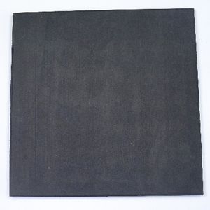 Piastrelle in gomma balistica EPDM spesse 15mm piastre antiproiettile per poligono di tiro per palestra - Product Image 1