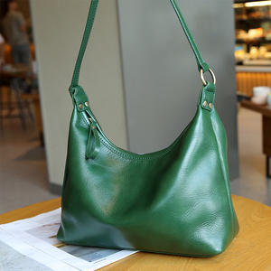 กระเป๋าสะพายไหล่หนังแท้รูปพระจันทร์เสี้ยวแบบเรียบง่ายมีหลายสีให้เลือกกระเป๋าสะพายข้างแบบลำลองของผู้หญิง - Product Image 5