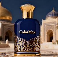 Vente en gros de flacons atomiseurs de parfum vides de luxe CMX GLASS 50ml/100ml avec pulvérisateur à pompe, impression sérigraphique, couleur personnalisée, verre arabe |   Verre PCR recyclé à 30 % (EU Ce