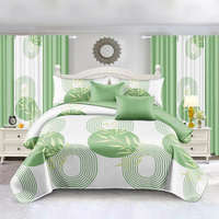 Ensemble de literie DL Premium 12 pièces, ensemble de couettes King Size avec taies d'oreiller et rideaux pour la maison, OEM personnalisé en gros
