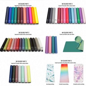 เสื่อโยคะ PU และยางธรรมชาติ พิมพ์ลายตามสั่ง เป็นมิตรกับสิ่งแวดล้อม ทนทาน ซักได้ ไม่ฉีกขาด กันลื่น ยี่ห้อ Usa Maiurn ขนาด 183x68 ซม. - Product Image 6