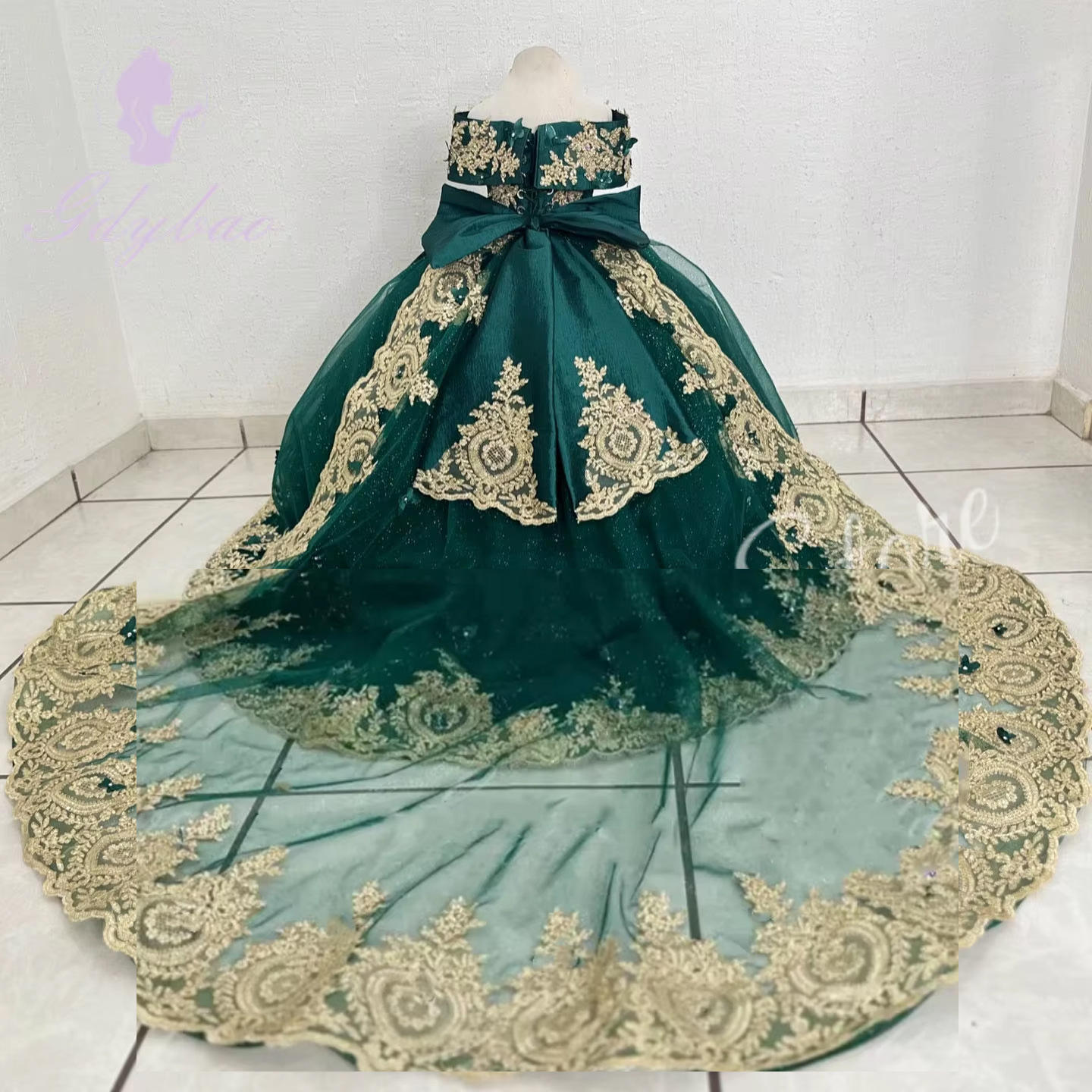 dark green dress nikaah