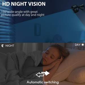 Mini Telecamera WiFi Definitiva per Sicurezza Domestica 4K HD Visione Notturna Rilevamento Movimento Allarme Audio Bidirezionale Garanzia 1 Anno IP65 Interno - Product Image 6