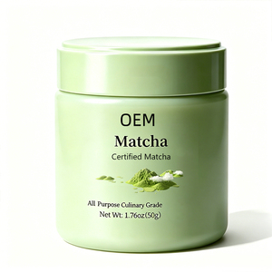 ผงมัทฉะเขียวแบบญี่ปุ่น OEM แบรนด์ส่วนตัว ความละเอียดสูง 1000-2000 เมช ผงสีเขียวแบบขายส่ง - Product Image 1
