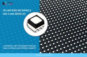 Ngoài trời <span class=keywords><strong>mini</strong></span> <span class=keywords><strong>LED</strong></span> màn hình hiển thị bảng điều chỉnh 64x64 Dot Matrix p2.5 <span class=keywords><strong>LED</strong></span> MODULE 160*160 mét RGB đầy đủ màu sắc <span class=keywords><strong>LED</strong></span> quảng cáo Bảng điều chỉnh - Product Image 2