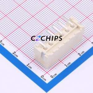 HCZZ0596-6 Wire-to-Board Pin Header SMD,P=3.96mm Connector 1x6P 3.96mm Vertical Mount VH - Product Image 2