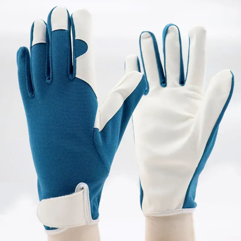 Men Women Wear Resistant garden gloves & protective gear Sheepskin Leather Working Garden Gloves