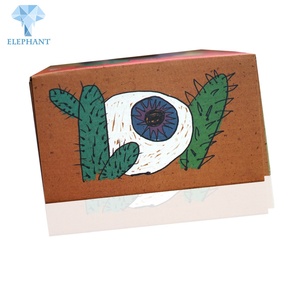 Custom ECO Individuation Printing Cartoon Packaging Paper Tissue <b>Box</b> - Product Image 2
