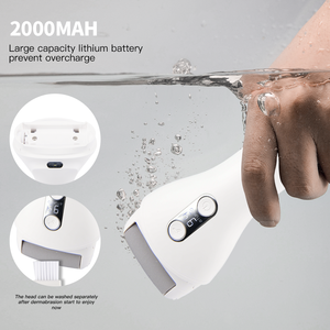 PRITECH Portable <strong>Foot</strong> Care Pedicure <strong>Electric</strong> <strong>Foot</strong> File Interchangeable Roller Head <strong>Electric</strong> <strong>Foot</strong> Grinder Callus Remover - Product Image 5