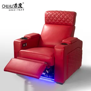 4d मालिश कुर्सी sl ट्रैक गेमिंग कुर्सी 4d armrest समायोज्य बिजली संचालित अनुभागीय झुकनेवाला होम थियेटर झुकनेवाला सोफे