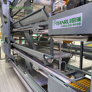 Tipo H Capa de pollo <span class=keywords><strong>jaula</strong></span> de aves de corral equipo listo <span class=keywords><strong>para</strong></span> nave automática de soldado con autógena galvanizado <span class=keywords><strong>jaula</strong></span> de alambre <span class=keywords><strong>para</strong></span> pollos sistema - Product Image 4