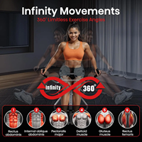 Nouvel appareil d'exercice abdominal AB Swing pour la maison, machine efficace pour brûler les graisses et amincir le ventre