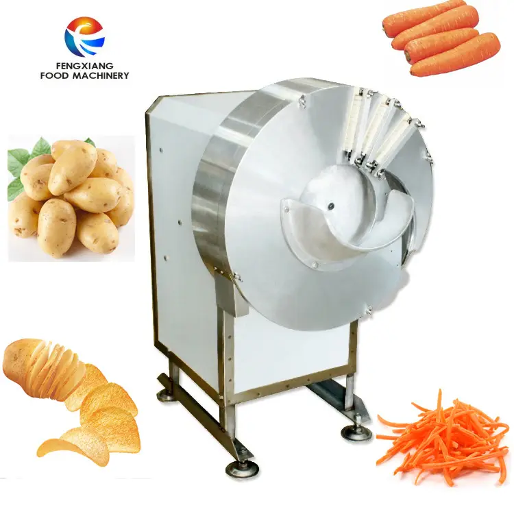 FC-501 Bamboo Ginger slicing Cutting Machine veg slicer radish ginger chopping apply to food processing plants