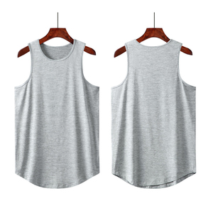 เสื้อกล้ามวิ่งออกกำลังกายผู้ชาย โพลีเอสเตอร์ 100% พิมพ์โลโก้ตามสั่ง ระบายอากาศได้ดี ซับเหงื่อ แห้งไว แบบเสื้อยืดซับลิเมชั่น - Product Image 2